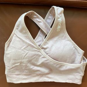 Gymshark Pink Camo Bra
